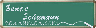 Bente Schumann Visitenkarte